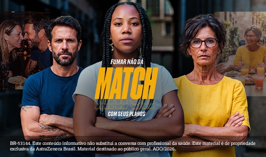 Fumar não dá match com seus planos